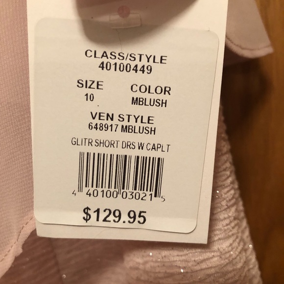 Mother of bride blush pink dress - Picture 2 of 5